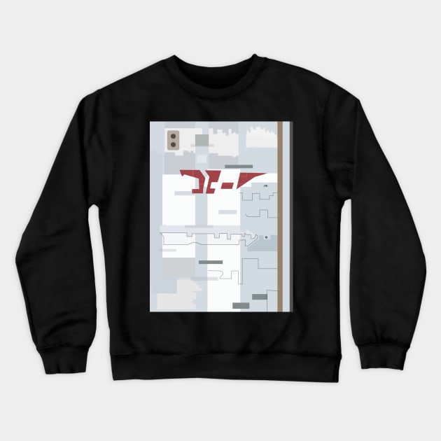 Blake's 7 Liberator Panel Crewneck Sweatshirt by Dalekboy